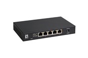 Switches - LevelOne GEU-0525 5-Port Unmanaged 2.5-Gigabit Ethernet Switch - GEU-0525