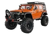 Ferngesteuert - Amewi AMXRock Crosstrail Crawler 4WD 1:10 ARTR Orange-Metallic - 22656