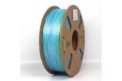 Filament - 3D Drucker - Gembird Silk PLA filament - Blaugrün - 1.75mm ø - 1 kg - 3DP-PLA-SK-01-BG