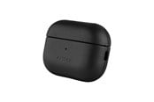 Handys - Anderes Zubehör - FIXED PodsLeather Case for Airpods Pro 2 - Black - FIXLPM-999-BK