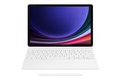 Tastaturen - Samsung Galaxy Tab S10 FE / Tab S9 FE / Tab S9 - Book Cover Keyboard - White (German) - Tastatur & Folio-Set - Weiss *DEMO* - EF-DX725BWGGDE
