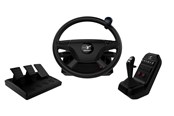 Gaming Zubehör - Aerosoft Truck + Bus Wheel System - Wired Wheel, gamepad and pedals set - PC - 16037