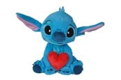 Merchandise - Simba - Stitch Holding Heart (25cm) - Teddybär & Kuscheltier - 5400868014808
