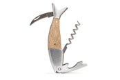 Küchengerät - Kikkerland - Lightwood Fish Corkscrew (BA17) - BA17