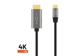 Display Kabel - FIXED USB-C to HDMI 4K/60 Hz USB 3.1 Gen2 cable 2m - Black - FIXHU-CHDMI-GR