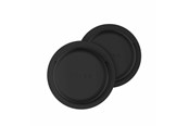 Handys - Cover & Cases - FIXED Silicone sticker case for Apple AirTag - Black - FIXSIL3M-756-BK