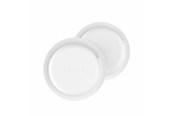 Handys - Cover & Cases - FIXED Silicone sticker case for Apple AirTag - White - FIXSIL3M-756-WH