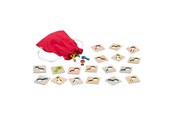Baby Spielzeug - Goki Wooden Memo Game Keys 18pcs. - 56326