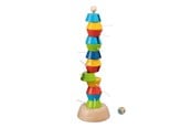 Brettspiele - Goki Wooden Wobbling Tower Game 15 pcs. - 56752
