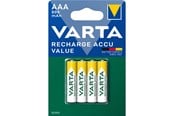 Batterien und Akkus - VARTA Rechargable Accu battery - 4 x AAA type - NiMH - 56613101404