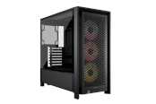 Gehäuse - Corsair Frame 4000D RS ARGB - Gehäuse - Miditower - Schwarz - CC-9011296-WW