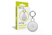 Handys - Anderes Zubehör - Mobile Origin AirTag Outdoor KeyChain - white - FRL-ATOD-WHT