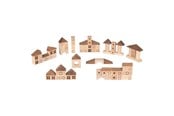 Baby Spielzeug - Goki Wooden Building Blocks City 70 pieces. - 58565