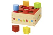 Baby Spielzeug - Goki Wooden Sorting Box Basic - 58580