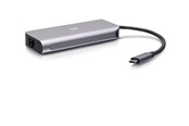 Dockingstationen - C2G USB-C 4.0 6-in-1 Mini Docking Station with HDMI USB-A Ethernet and USB-C 85W- 8K 60HZ - docking station - USB-C / Thunderbolt 3 - HDMI - 1GbE - C2G54551