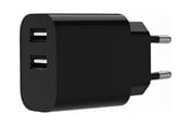 Handys - Adapter und Ladegeräte - Gembird Universal USB charger 2.4A 2-port - Black - TA-UC-2A12-01-BK