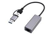 Netzwerkadapter (Netzkarte, Druckserver, u.s.w.) - Gembird Cablexpert - network adapter - USB 3.1 Gen 1 - 10/100/1000/2500Base-T x 1 - A-USB3AC-LAN2G-01