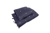 Spielzeug - Filibabba Junior Bettwäsche GOTS (100x140 cm) - Wal Christian Stickerei - Midnight - FI-03295