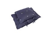 Spielzeug - Filibabba Baby Bettwäsche GOTS (70x100 cm) - Wal Christian Stickerei - Midnight - FI-03293