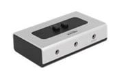 USB-Hubs - DeLOCK Switch Stereo Jack 3.5 mm USB-Hubs - 2 - Schwarz - 87699