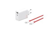 Handys - Adapter und Ladegeräte - OnePlus 120W SUPERVOOC Dual Ports GaN Adapter (Type-C + Type-A) - 5461100631