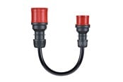 Aufladen von Elektroautos - go-e Adapter Gemini flex 22 kW auf CEE rot 16 A - CH-04-03