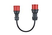 Aufladen von Elektroautos - go-e Adapter Gemini flex 11 kW auf CEE rot 32 A - CH-04-32
