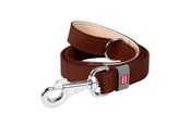 Hunde - Waudog Natural Leather Dog Leash Brown 14mm Wide 122cm Long - 08136
