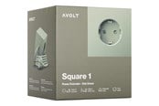 Schaltereinheiten - AVOLT Square 1 with 30W Dual USBC & Magnetic base 1.8m Oak Green - SQ1-EUFC20-18OG