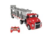 Ferngesteuert - Double Eagle Remote-controlled truck 1:26 (red) (Car Transporter) E583-003 - E583-003