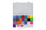 Kunst & Handwerk Ausstattung - Paulinda - Cool Loom in Storage Box 5000pcs. - CLM-0014