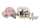 Holzspielzeug - Little Dutch Toy Car with Caravan - LD8022