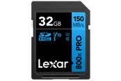 Speicherkarten - Lexar Pro 800X SD - 150MB/s - 32GB - LSD0800P032G-BNNNG