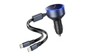 Handys - Adapter und Ladegeräte - Vention FFOB0 USB-C car charger + USB-C/Lightning 30W cable - FFOB0
