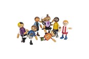 Figuren - Small Foot Wooden Flexible Doll Family with Baby 8 pcs. - 12426