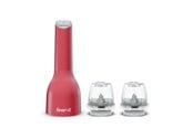 Küchenzubehör - Finamill Akku-Gewürzmühle m. 2 Schoten, rot - GP180134-12SAN