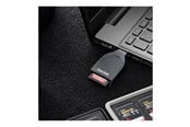 Speicherkarten Lesegerät/Adapter - SANDISK QuickFlow - card reader - USB 3.2 Gen 1 - SDDR-C731-GNANN