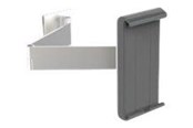 Monitorhalterung - DURABLE Wandhalter mit Schwenkarm für Tablets im Format 7"-13". 360° drehbar, mit Diebstahlsicherung. - 893423