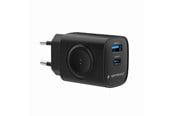 Handys - Adapter und Ladegeräte - Gembird 2-in-1 20W Apple Watch + phone fast charger - Black - TA-UC-PDQCW20-01-BK