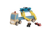 Baby Spielzeug - Classic World Wooden Transporter with 3 Cars - 50616