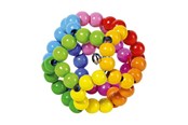 Baby Spielzeug - Goki Wooden Gripping Ring Ball Rainbow - 65326