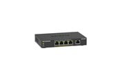 Switches - Netgear GS305Pv3 5-Port Gigabit Ethernet Unmanaged PoE+ Essentials Switch (63W) - GS305P-300EUS
