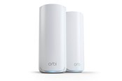 Wlan Router - Netgear Orbi 770 Series RBE772 Tri-Band WiFi 7 Mesh (2-Pack) - Mesh router 802.11a/b/g/n/ac/ax/be (Wi-Fi 7) - RBE772-100EUS