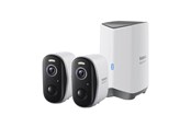 Netzwerkkamera - Baseus N1 Plus 2K Outdoor Camera Set (White) - S0TY002131