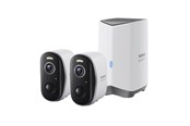 Netzwerkkamera - Baseus N1 2K Outdoor Camera Set of 2 (White) - S0TW002131