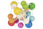 Baby Spielzeug - Goki Wooden Gripping Ring Rainbow - 65331