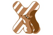 Kreativ-Spiele - Small Foot - Wooden Animal Children's Letter - X - 12531