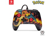Gaming Zubehör - PowerA Verbesserter kabelgebundener Controller für Nintendo Switch - Charizard-Feuersturm - NSGP0283-01
