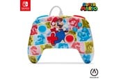 Gaming Zubehör - PowerA Verbesserter kabelgebundener Controller für Nintendo Switch - Mario-Heldenrolle - Wired Controller - Nintendo Switch - NSGP0282-01