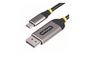 Display Kabel - StarTech.com 10ft (3m) USB-C to DisplayPort Adapter Cable 8K 60Hz - video adapter cable - 24 pin USB-C to DisplayPort - 3 m - 142-USBC-DP-8K-10F